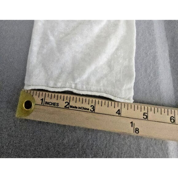 NWT ZARA Linen Blend Knit Sweater Ecru Size L Large Women's Lightweight Pullover - Picture 11 of 13